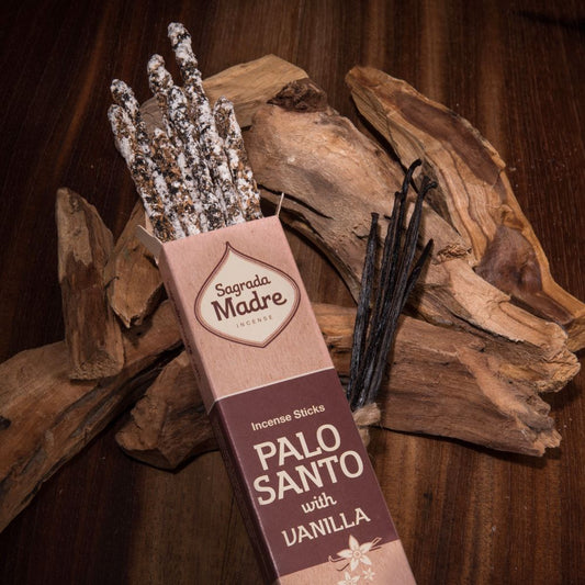 Sagrada Madre Rökelsepinnar "Palo Santo och Vanilj"