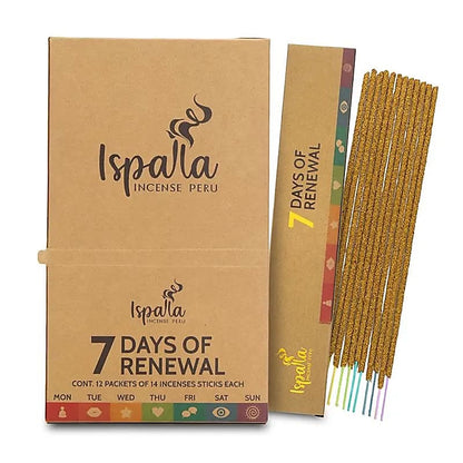 Ispalla Rökelsepinnar "7 Days of Renewal"