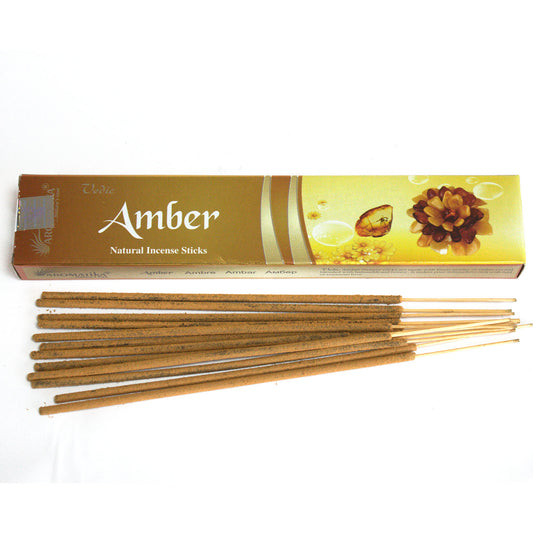 Aromatika Vedic Rökelsepinnar – Bärnsten