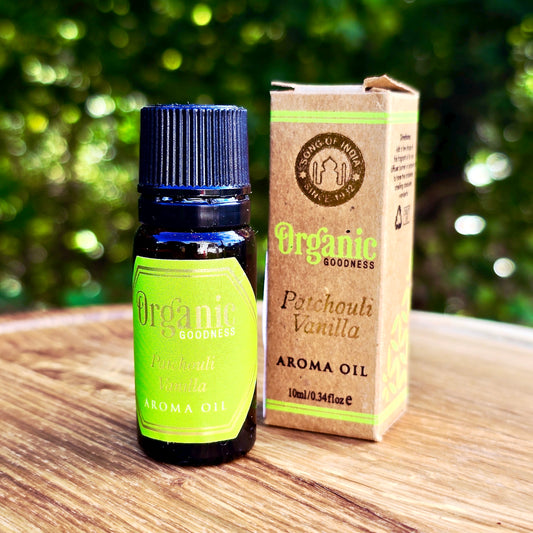 Organic Aroma Oil Patchouli-Vanilla, 10ml