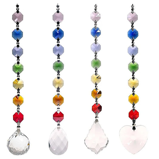 Sonnenfänger „4er-Set“ - Feng-Shui, Chakra