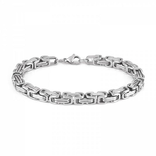 Kedjearmband "Torslunda" - King Chain - Silver