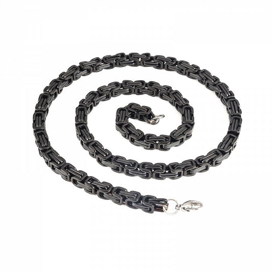 Kedjehalsband "Torslunda" - King Chain - Svart
