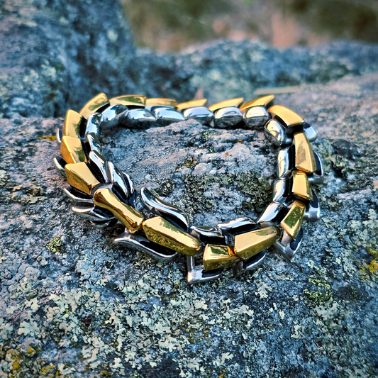 Armband "Dragon massiv"