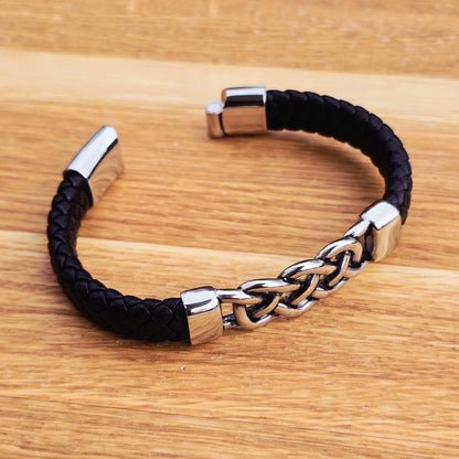 Bracelet "Leather Knot"
