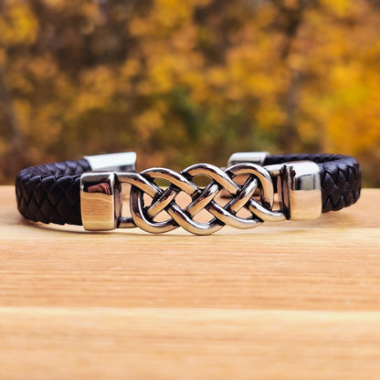 Bracelet "Leather Knot"