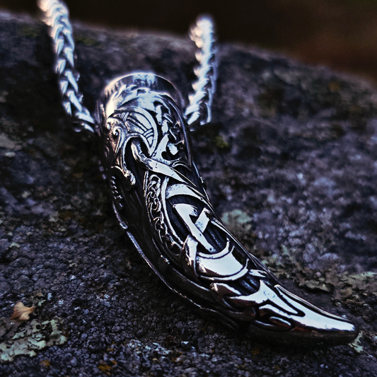 Halskette "Viking Dragon Horn"