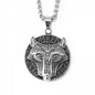 Necklace "Fenrir & Runes"