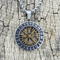 Necklace "Rune compass Vegvisir" (2025)