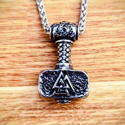 Halsband "Mjölnir Klassik" Silver
