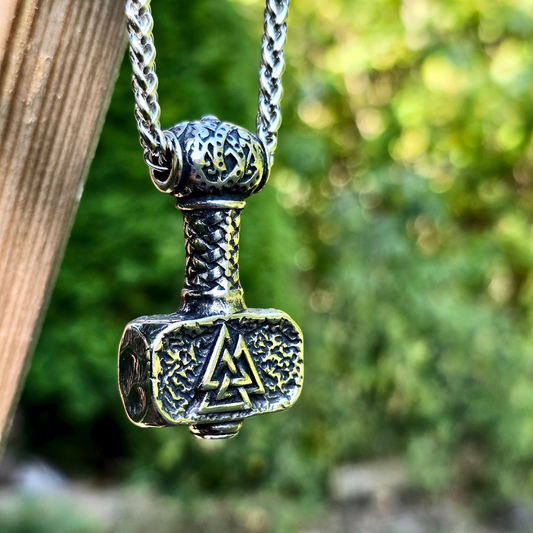 Halsband "Mjölnir Klassik" Silver