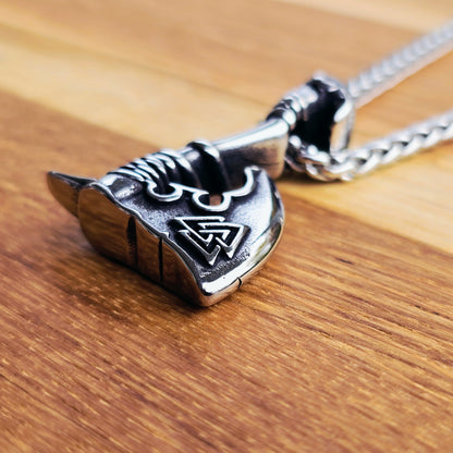 Halsband "Battle Axe" Silver (2025)