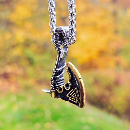 Halskette "Battle Axe" Dualtone (2025)