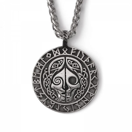 Halsband "Darkness of Hel" Silver