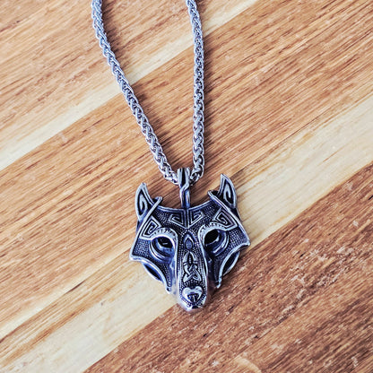 Varg-Halsband "Freki Legacy" Silver