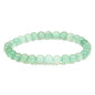 Armband Grüner Aventurin, 6mm Perlen