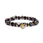 Armband "Hämatit &amp; Granat"