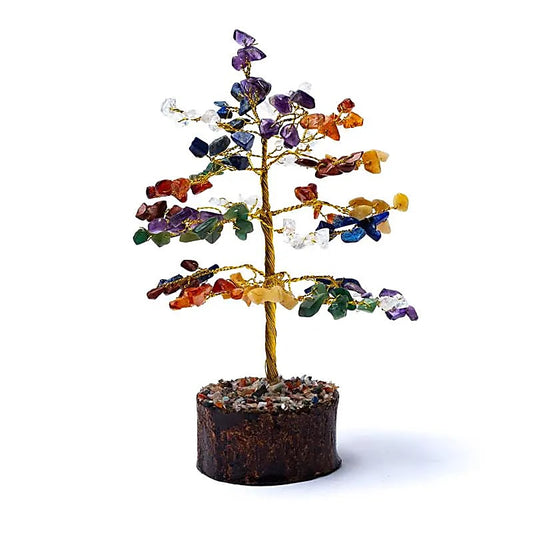 Edelsteinbaum 180mm „7 Chakra“