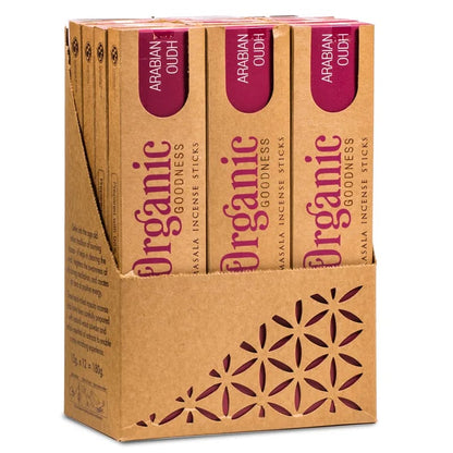 Rökelsepinnar Arabian Oudh "Song of India" Organic