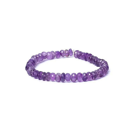 Armband "Amethyst Facettiert AA Qualität" 6mm