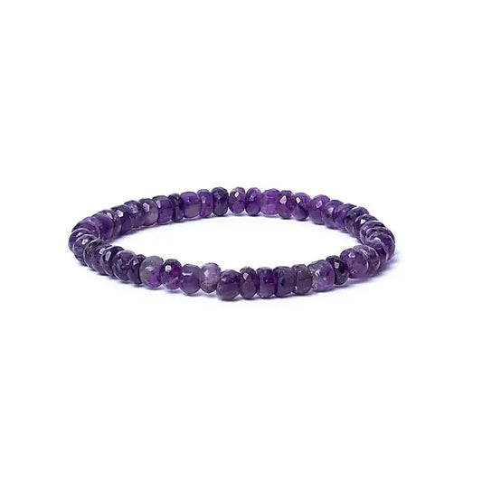 Armband "Amethyst Facettiert AA Qualität" 8mm