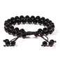 Armband Doppelt - Schwarzer Achat