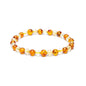 Armband "Bärnsten och Citrin" 6mm