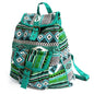 Jacquard-Rucksack – Natürlich &amp; Einzigartig - Blaugrün