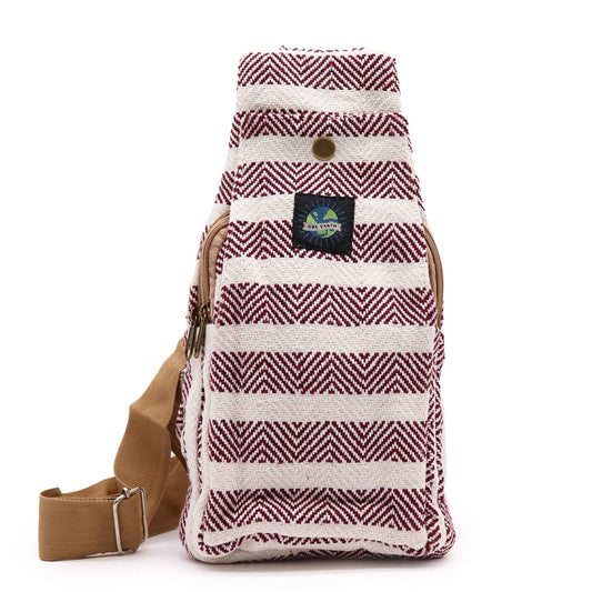 Shoulder bag "Bohemian" – Burgundy