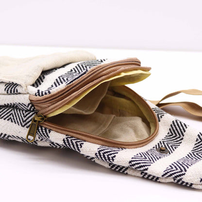 Shoulder bag "Bohemian" – Black-White