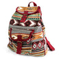 Jacquard Rucksack – Natürlich &amp; Einzigartig - Braun