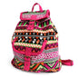 Jacquard-Rucksack – Natürlich &amp; Einzigartig - Rosa