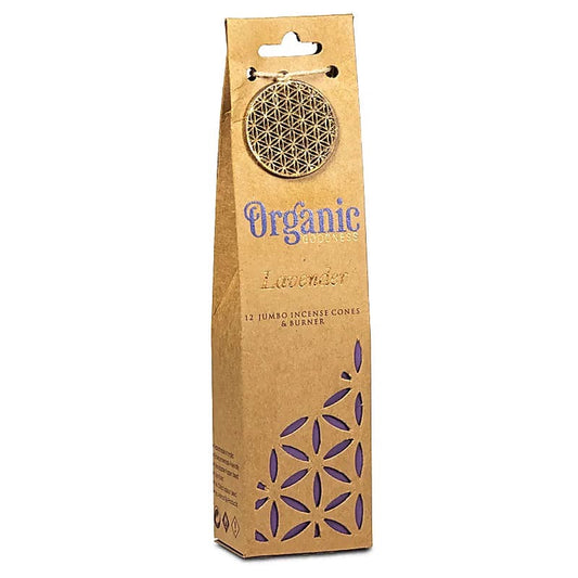 Organic Goodness Räucherkegel – Lavendel