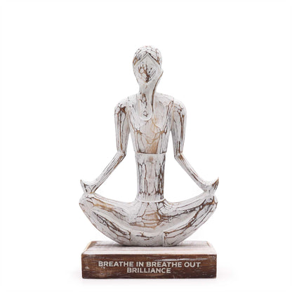 Yogastaty "Breathe in, breathe out"