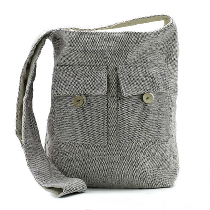 Cotton Pocket Bag - Lavender, 36cm