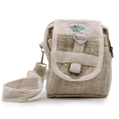 Crossbody-väska i Hampa & Bomull