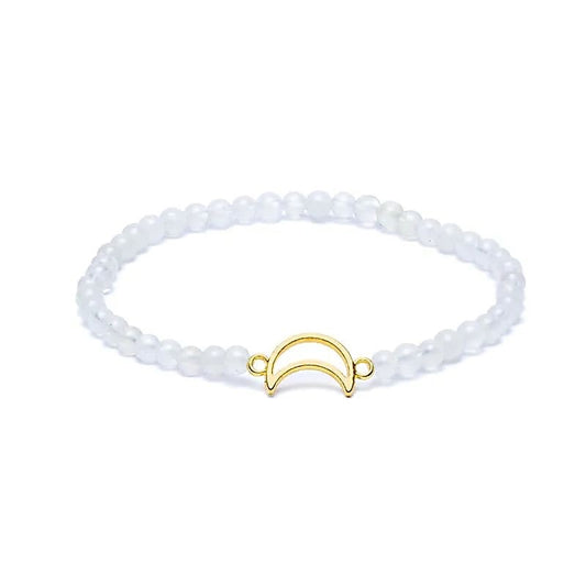 Mondsteinarmband mit Mondanhänger