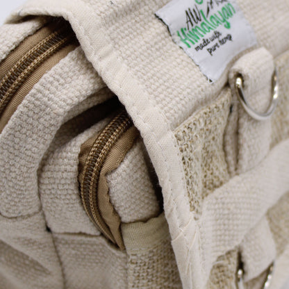Crossbody-väska i Hampa & Bomull
