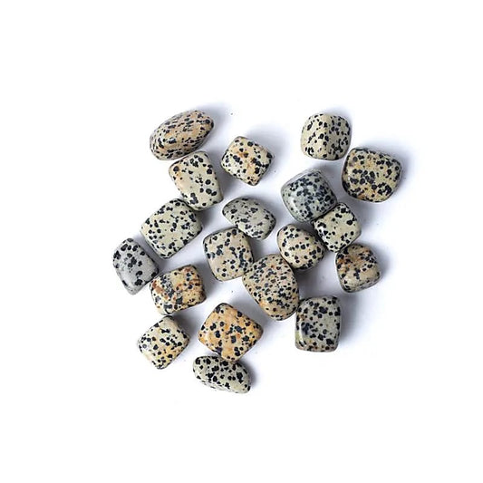 Dalmatiner Jaspis, Trommelstiene – A-Qualitet