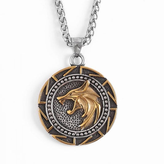 Halsband ”Fenrir – The Wolf of Fate” Dualtone