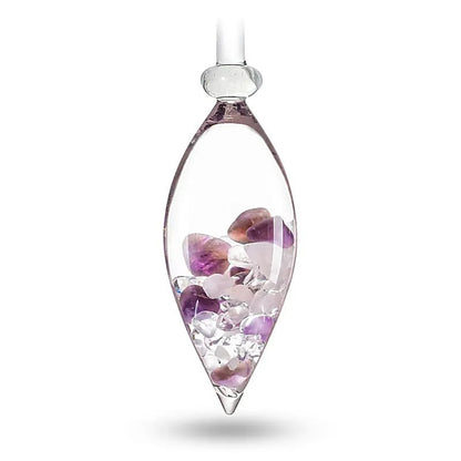 Edelsteinstab – Phiole „Wellness“