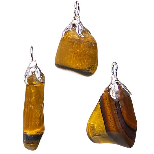 Edelsteinpendant Tigerauge