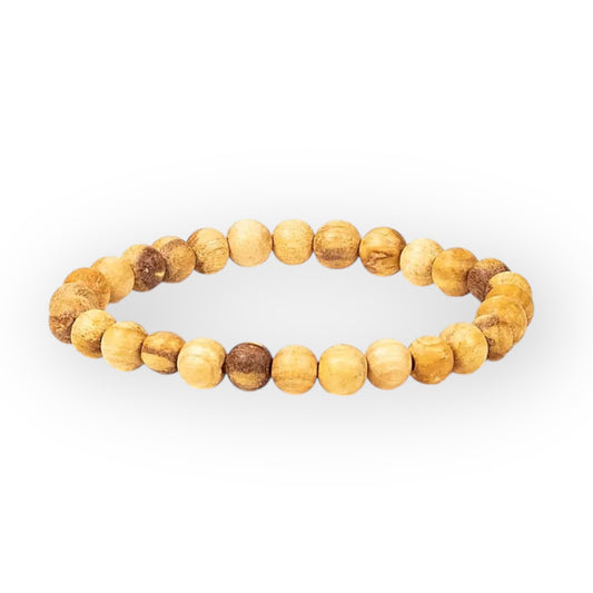 Palo Santo Armband, runde Perlen - Größe "S"