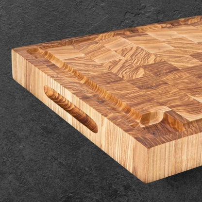 Massives Hackbrett aus edlem Eschenholz - 54 x 30 x 5 cm 