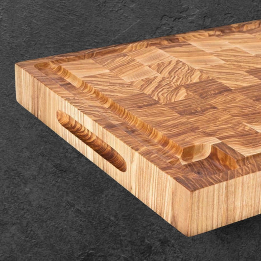 Massives Hackbrett aus edlem Eschenholz - 54 x 30 x 5 cm 