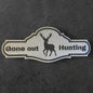 Wanddekoration „Gone out hunting“ 