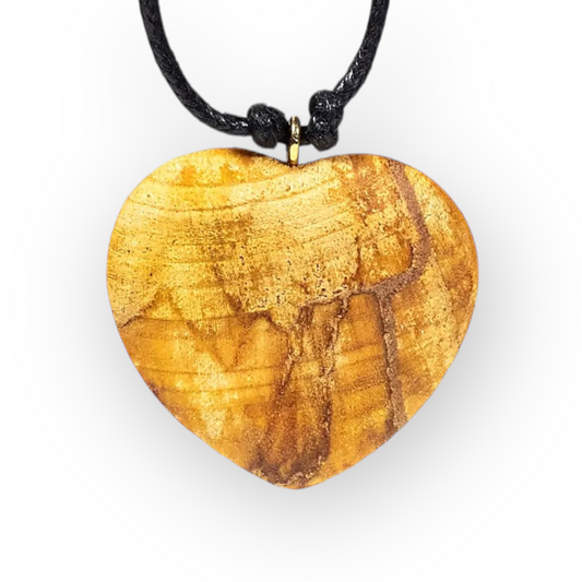 Palo Santo Herz Halskette