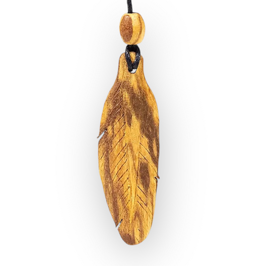 Palo Santo Halskette Feder - klein