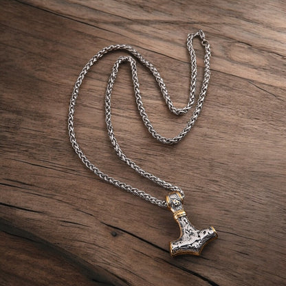 Halskette „Mjölnir Asgard-Knoten“