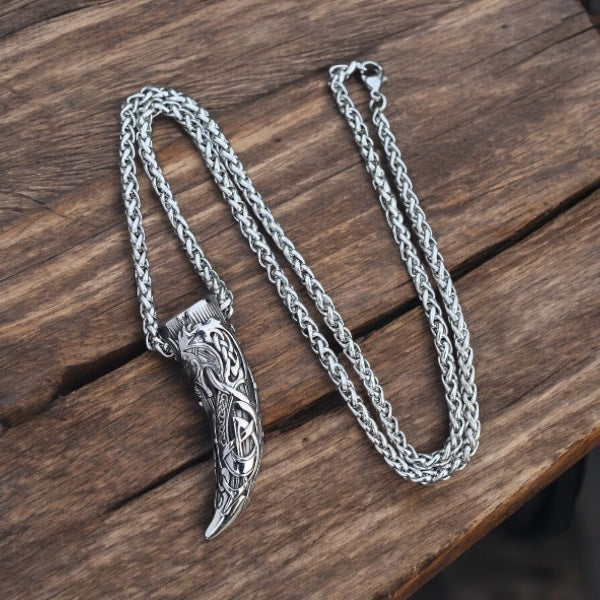 Halskette "Viking Dragon Horn"
